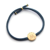 CARLOTA DOR - pulsera personalizable medallas doradas 15mm. Hasta 6 medallas